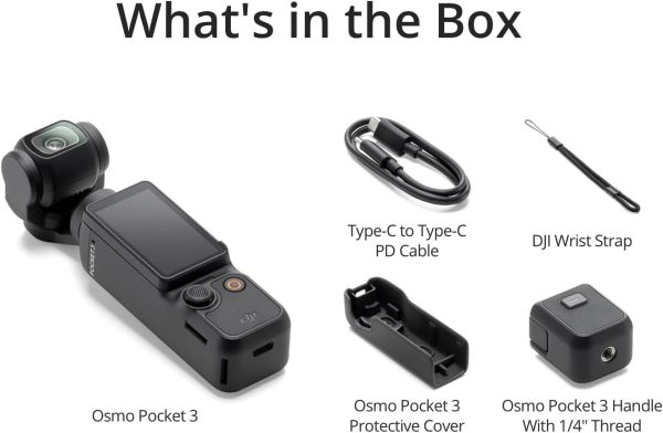 DJI Osmo Pocket 3, Vlogging Camera with 1'' CMOS & 4K/120fps Video - Image 7