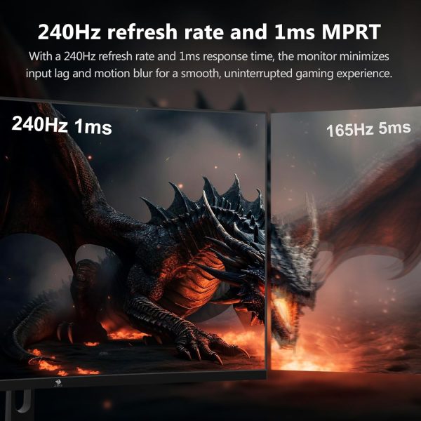 Z-Edge 32-inch Curved Gaming Monitor 16:9 1920x1080 240Hz - Image 3