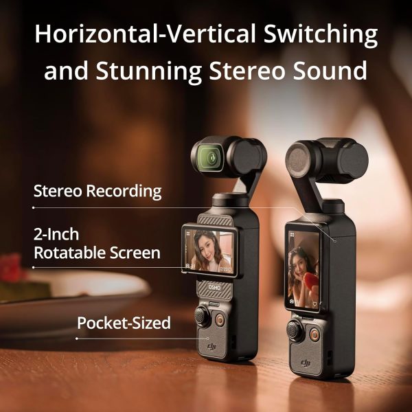 DJI Osmo Pocket 3, Vlogging Camera with 1'' CMOS & 4K/120fps Video - Image 3